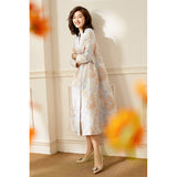 Elegant Women Long Maxi Party Fashion Coat