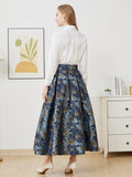 Casual Vintage Women 2 Piece Skirt Set Elegant Party Clothes